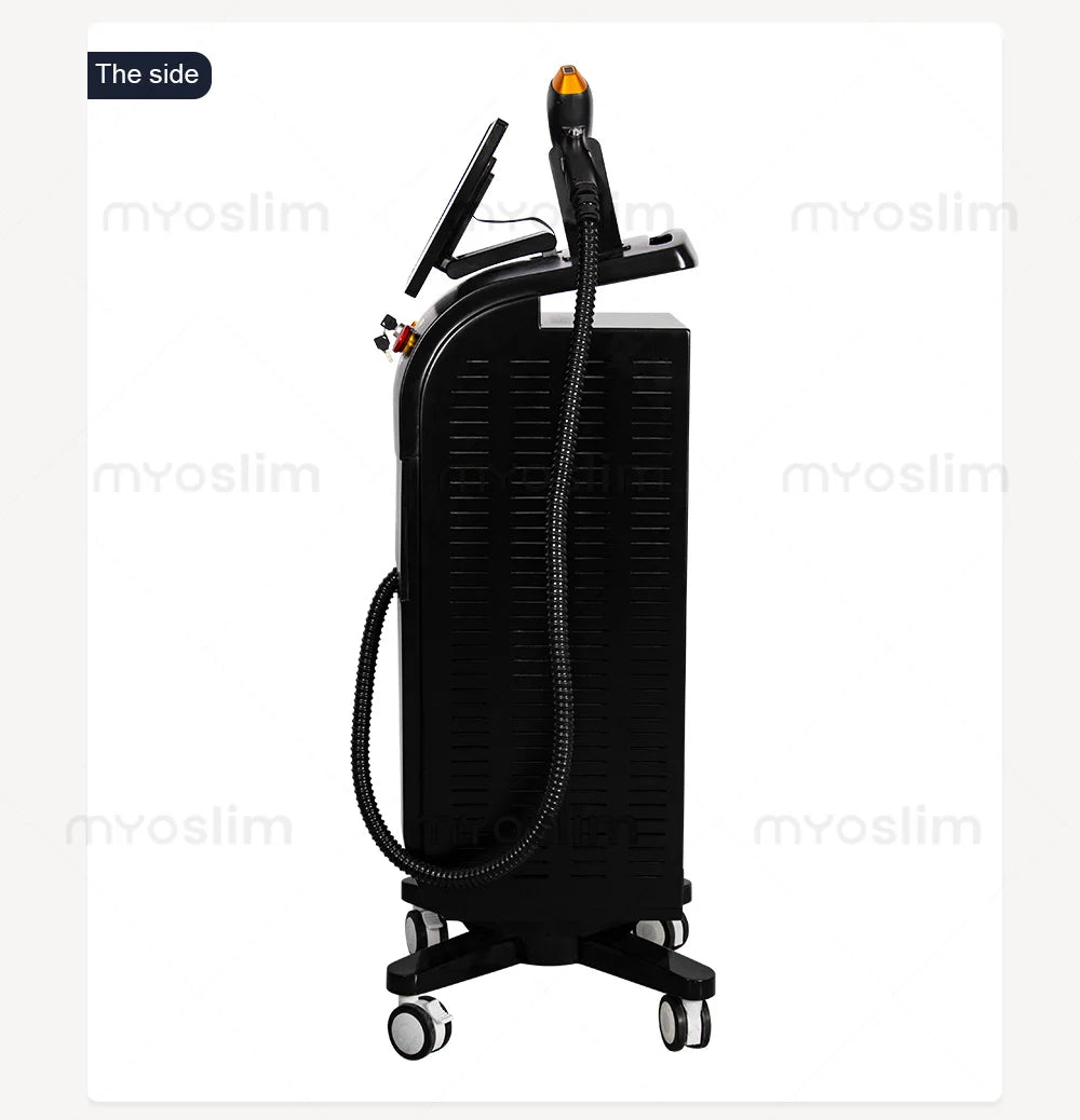 16 Bar Soprano Titanium Hair Removal Professional 5000W 4 Wavelength Painless Permanent Hair Removal Professional Beauty Salon