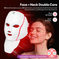 LED Red Light Face and Neck Beauty Mask - Advancd Photon Skin Rejuvenation