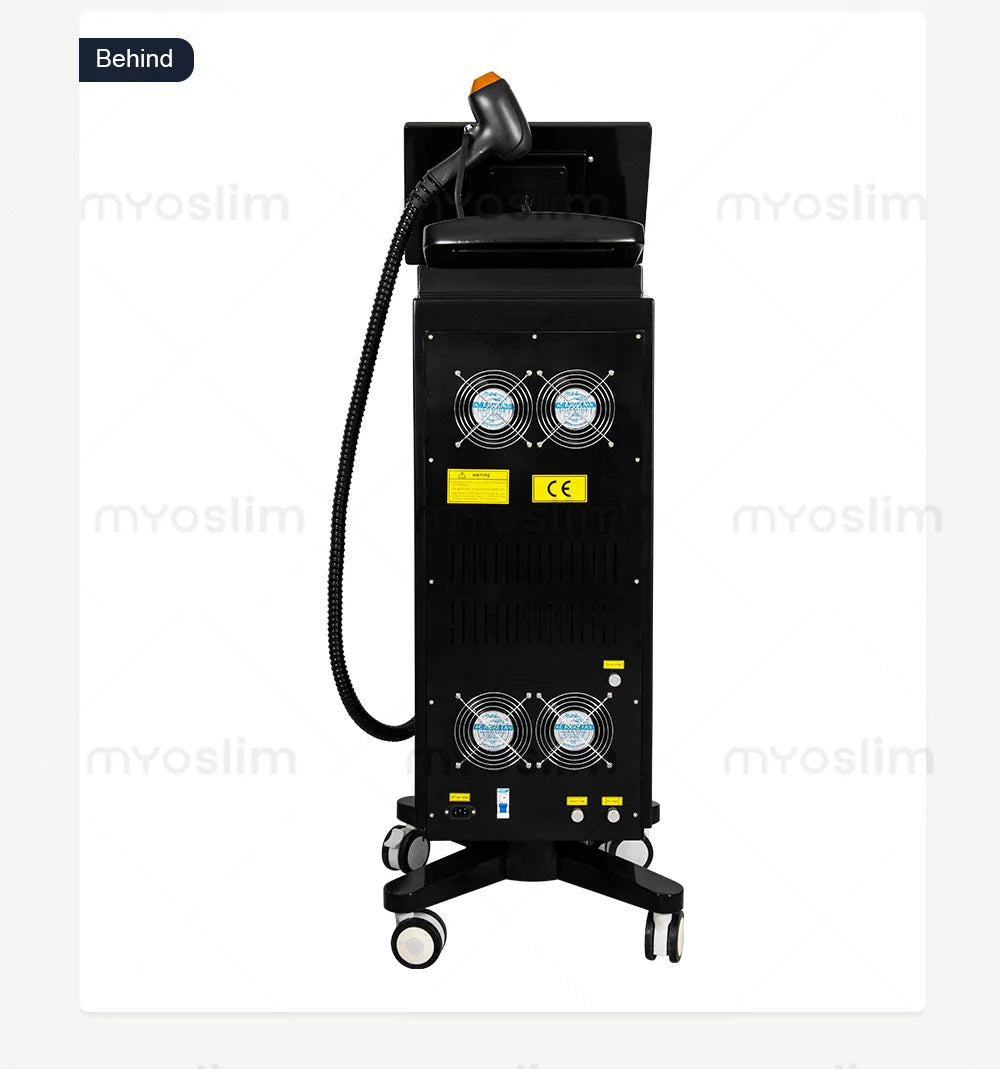 16 Bar Soprano Titanium Hair Removal Professional 5000W 4 Wavelength Painless Permanent Hair Removal Professional Beauty Salon